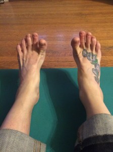 Barbie Foot Position Two - balls forward