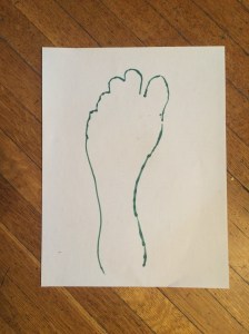 Barefoot tracing