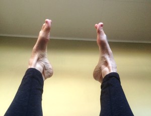 Inverting my feet