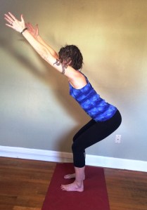 Utkatasana with smart alignment